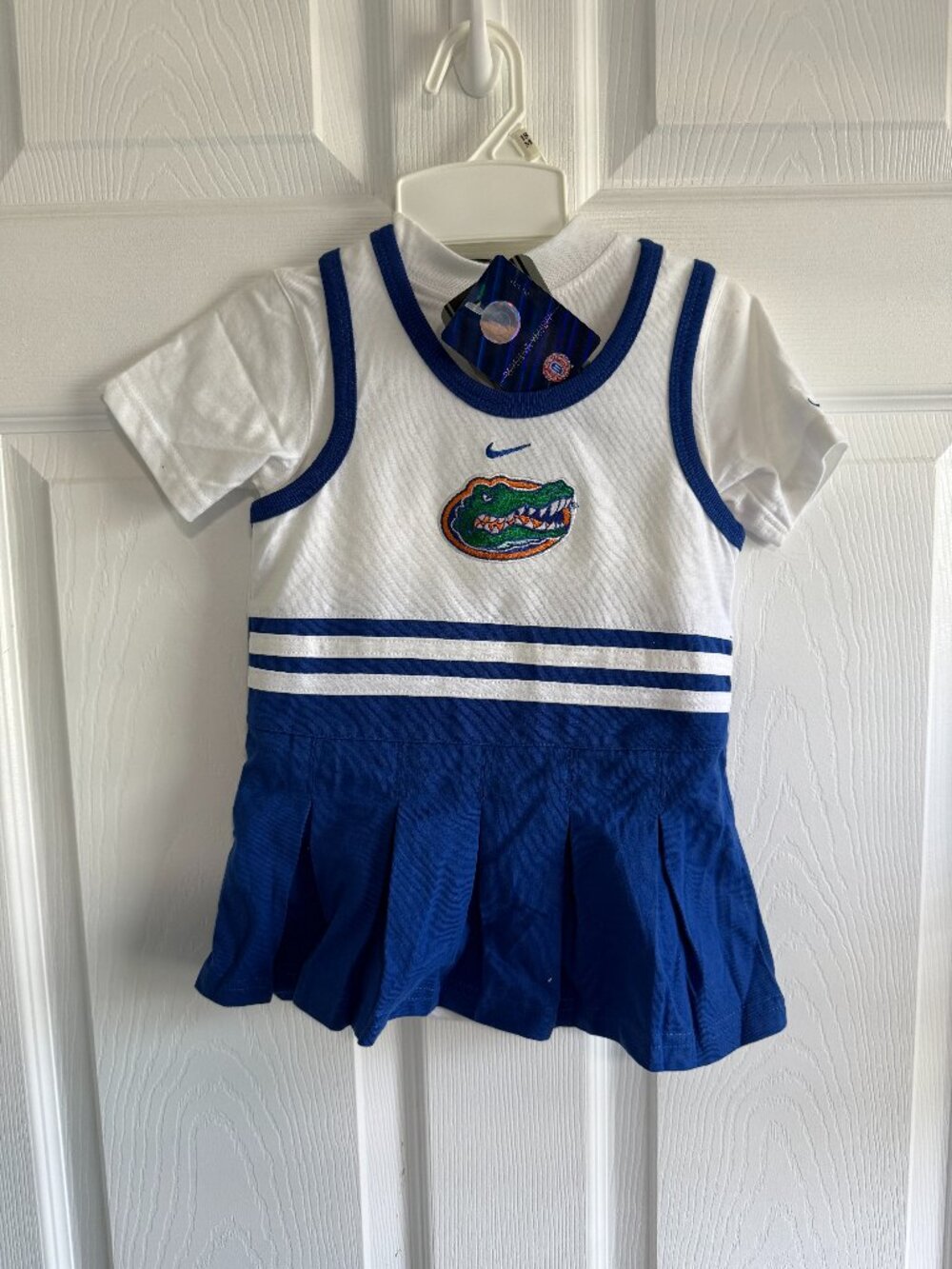 NEW Nike University of Florida Gators Football Cheerleading Toddler Dress 18M